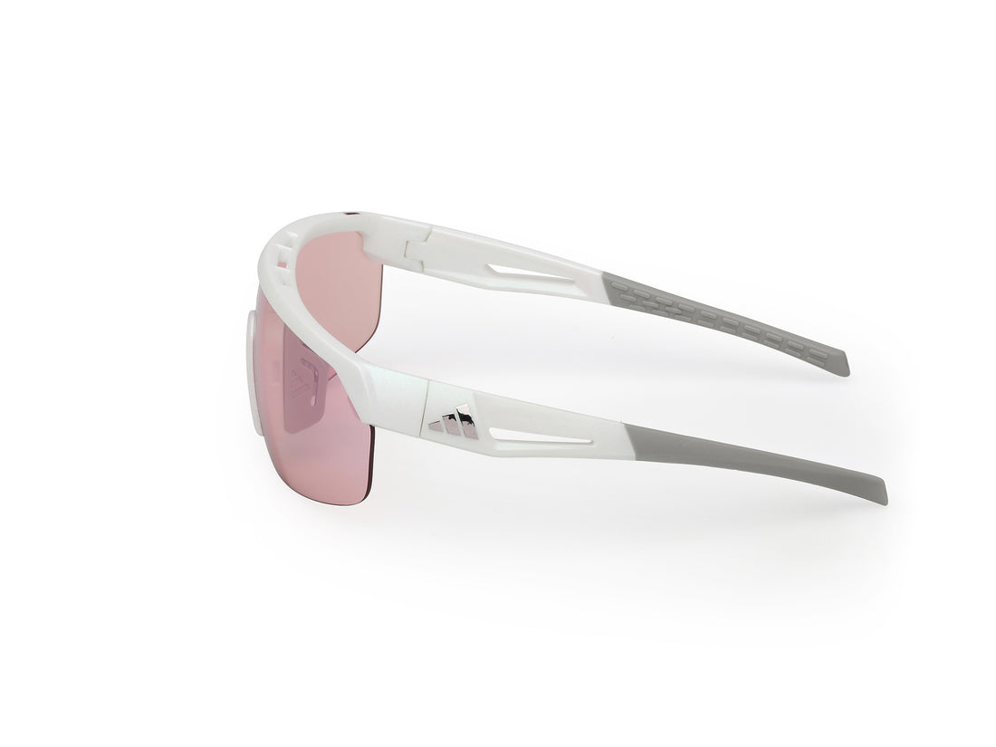 Solglasögon adidas sport sp0109 21z blanco shield femenino storlek 0mm - Detaljvy
