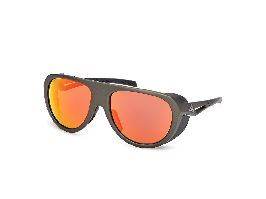Solglasögon adidas sport sp0110 97l verde pilot unisex storlek 60mm - Huvudvy