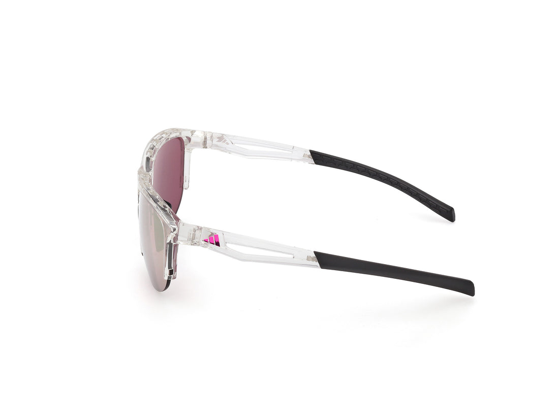 Solglasögon adidas sport sp0112 26z transparente navigator unisex storlek 66mm - Detaljvy