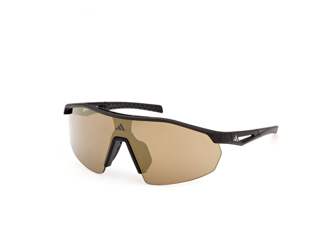 Solglasögon adidas sport sp0116 anemos light s 02g negro shield unisex storlek 0mm - Huvudvy