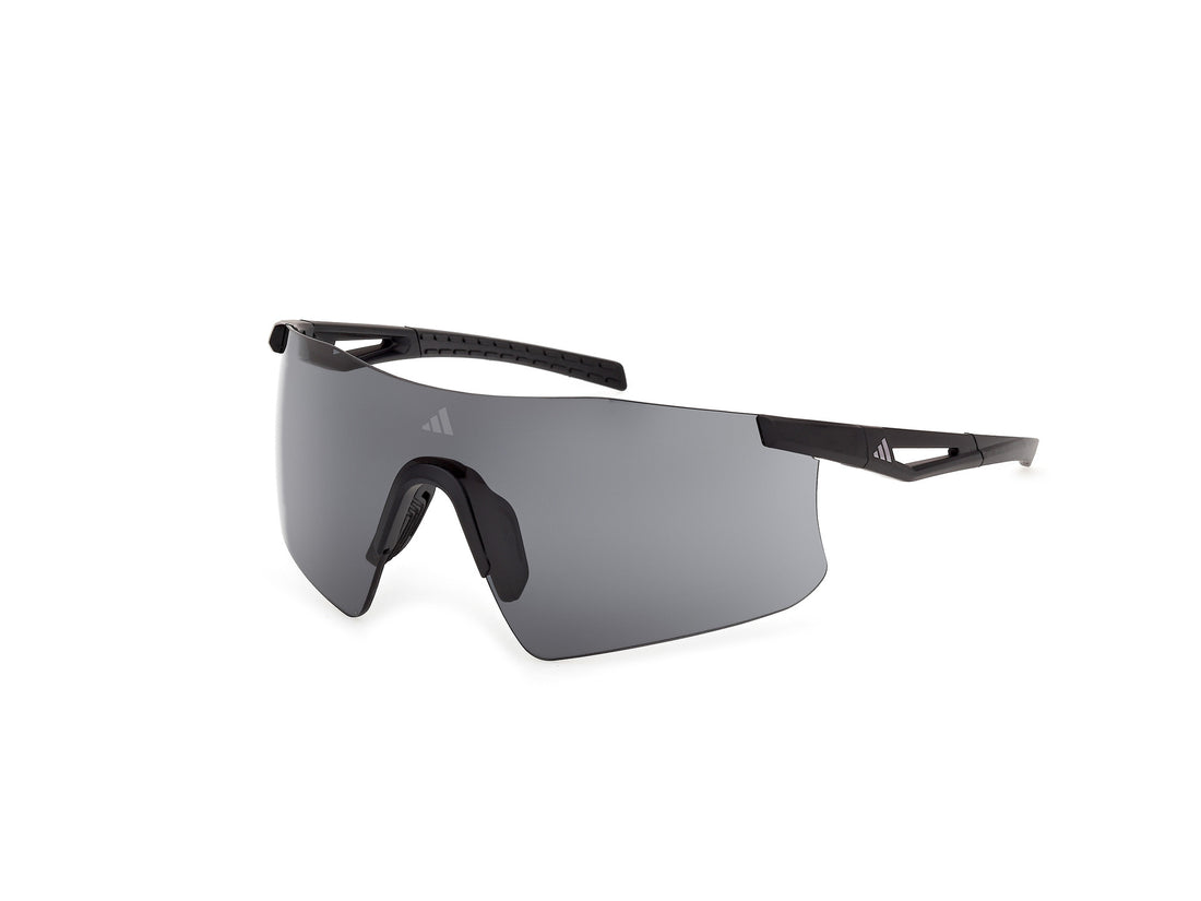 Lunettes de soleil adidas sport sp0122 kaphiros 02a negro shield masculino taille 0mm - Vue principale