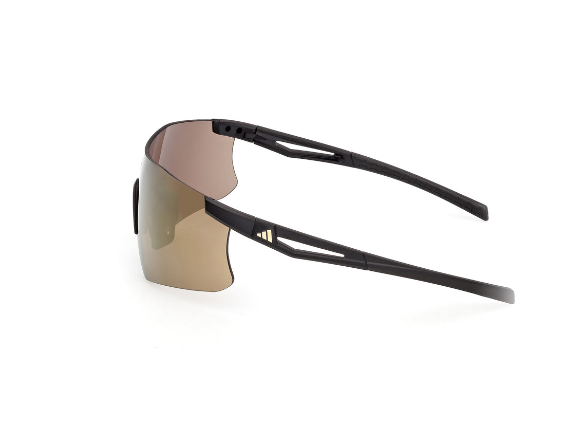 Lunettes de soleil adidas sport sp0122 kaphiros 02g negro shield masculino taille 0mm - Vue détaillée
