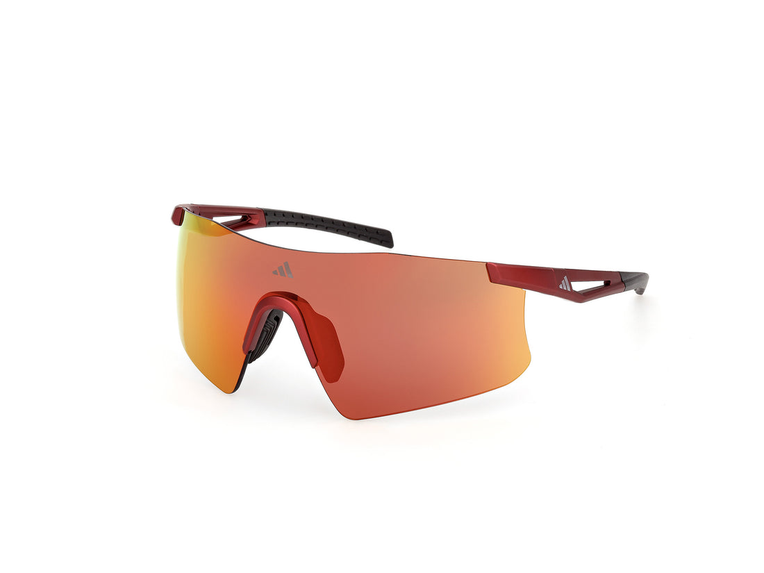 Lunettes de soleil adidas sport sp0122 kaphiros 67l rojo shield masculino taille 0mm - Vue principale
