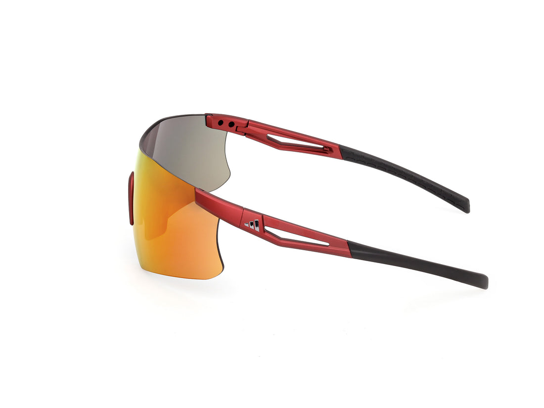 Lunettes de soleil adidas sport sp0122 kaphiros 67l rojo shield masculino taille 0mm - Vue détaillée