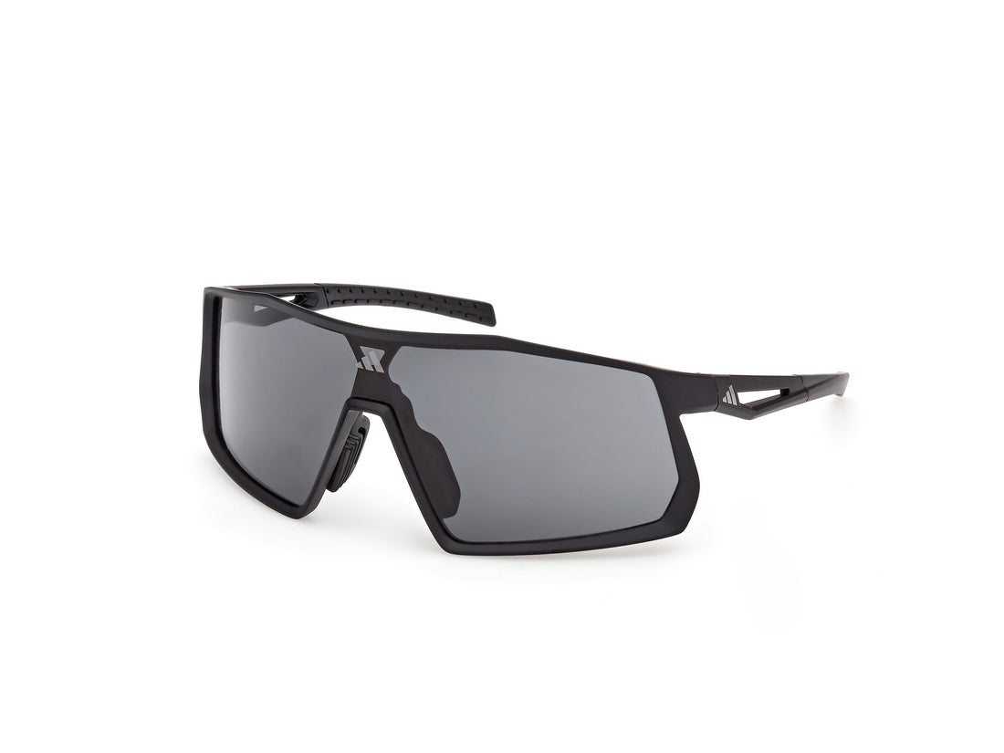 Lunettes de soleil adidas sport sp0123 kentro 02a negro shield masculino taille 0mm - Vue principale