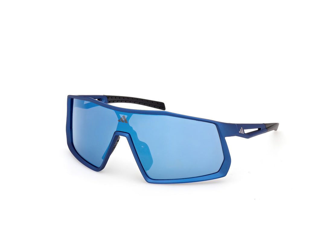 Lunettes de soleil adidas sport sp0123 kentro 91x azul shield masculino taille 0mm - Vue principale