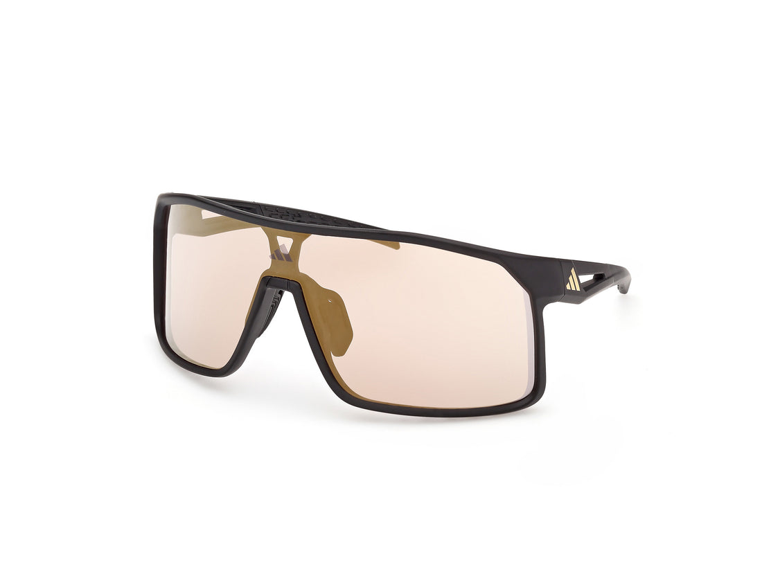Lunettes de soleil adidas sport sp0124 alkator 02g negro shield masculino taille 0mm - Vue principale