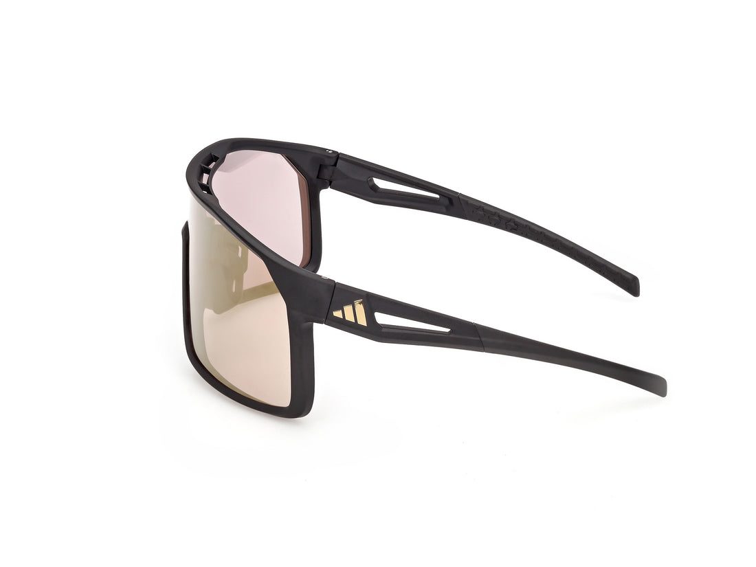 Lunettes de soleil adidas sport sp0124 alkator 02g negro shield masculino taille 0mm - Vue détaillée
