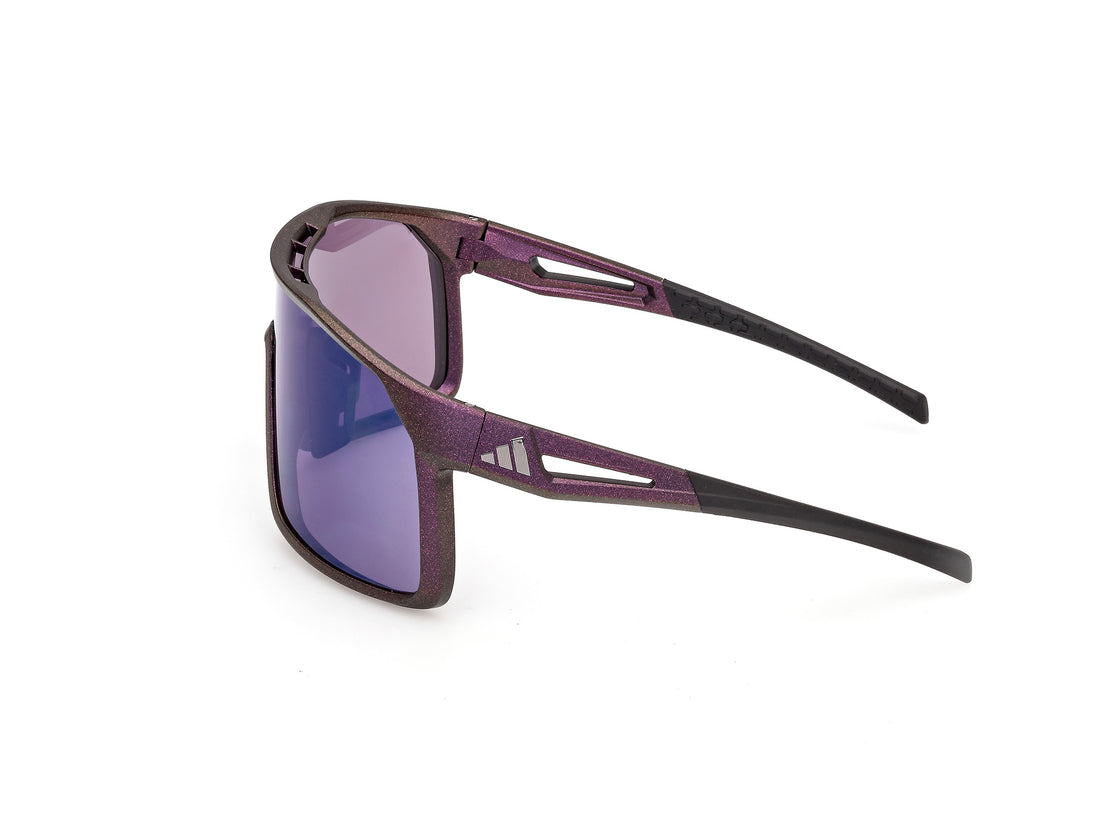 Lunettes de soleil adidas sport sp0124 alkator 82z violeta shield masculino taille 0mm - Vue détaillée