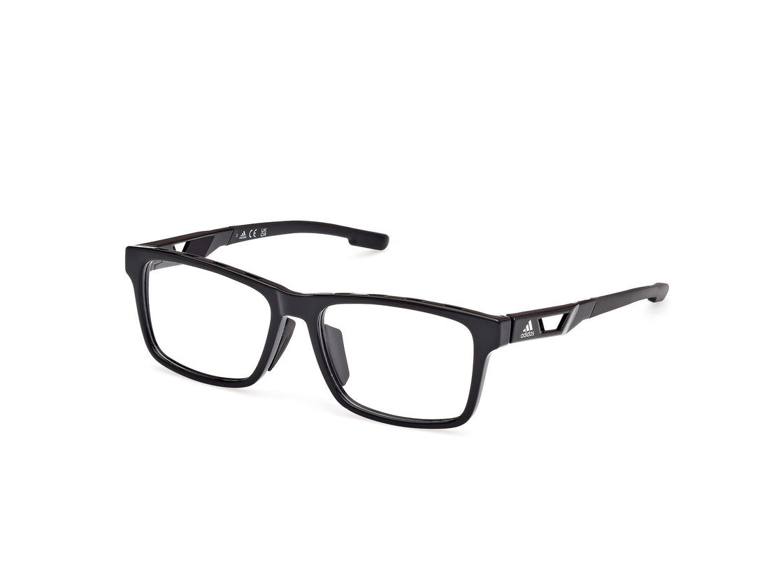 Prescription glasses adidas sport sp5089-h 001 rectangular masculino size 55mm - Main view