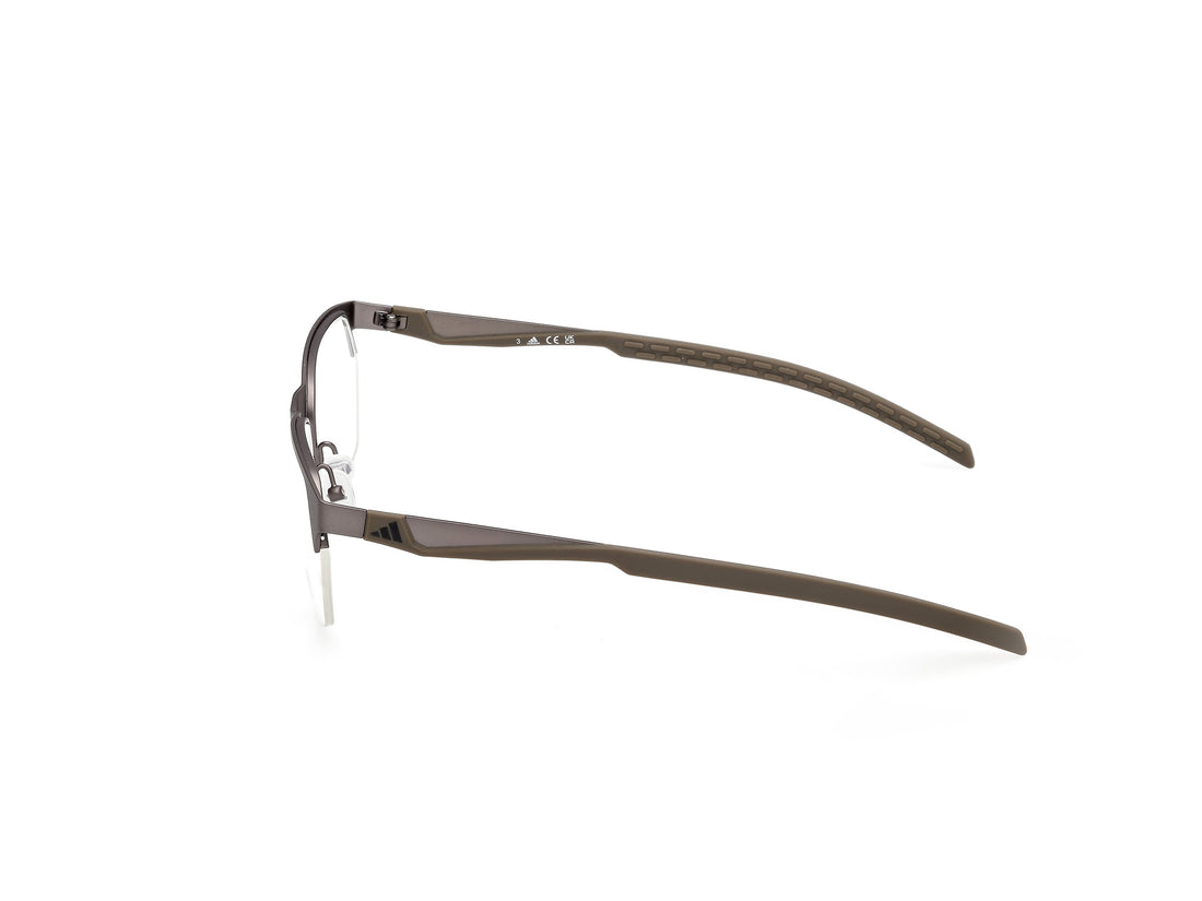 Prescription glasses adidas sport sp5097 009 plateado browline unisex size 56mm - Detailed view