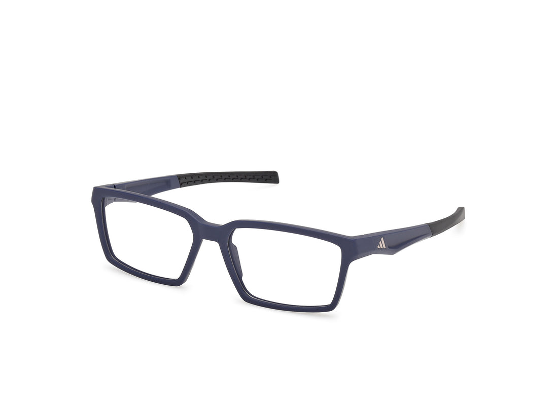 Prescription glasses adidas sport sp5102 091 azul rectangular masculino size 56mm - Main view