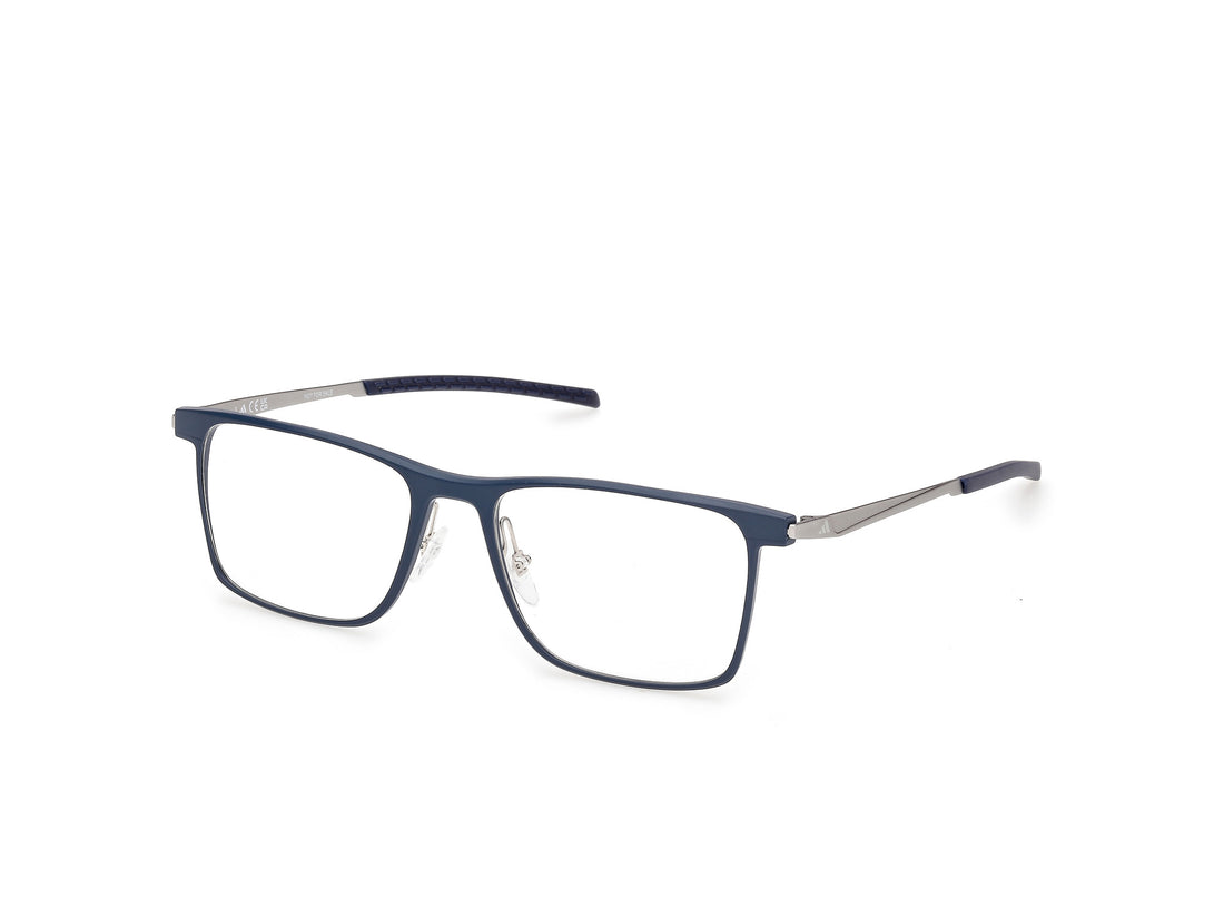Prescription glasses adidas sport sp5105 091 azul rectangular masculino size 55mm - Main view