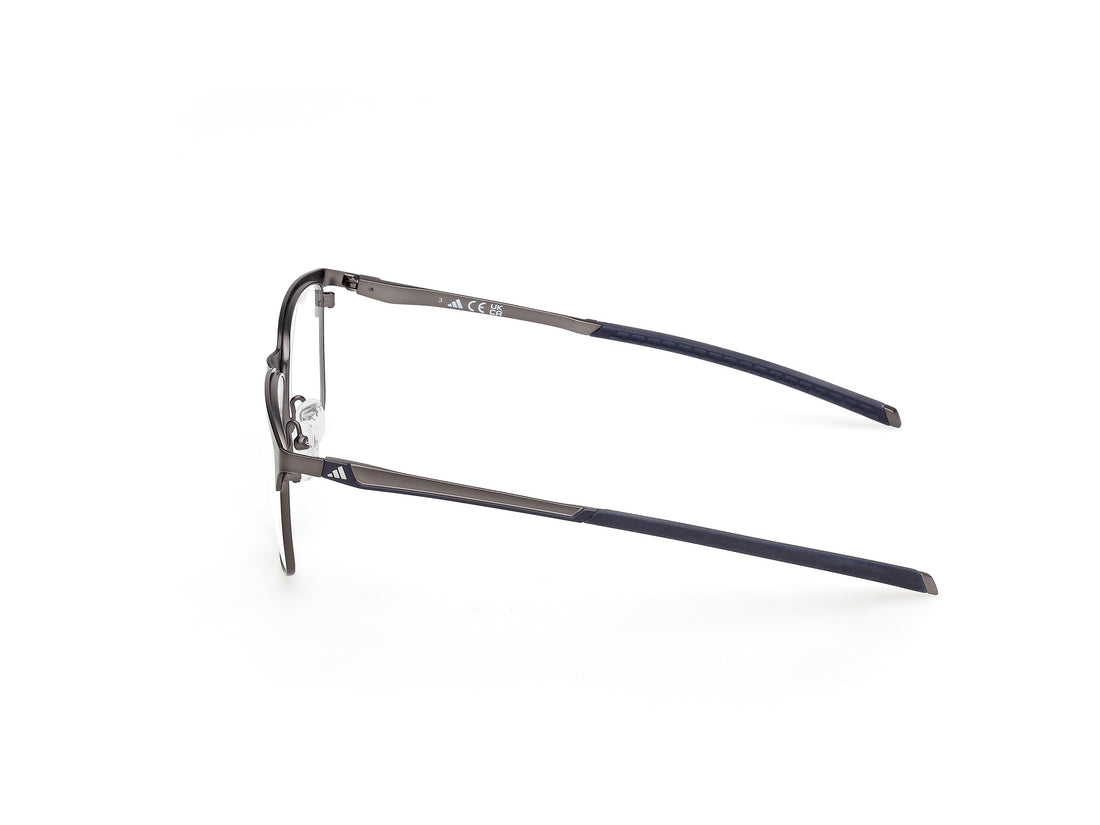 Prescription glasses adidas sport sp5106 009 plateado rectangular masculino size 55mm - Detailed view