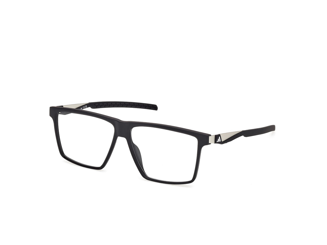 Prescription glasses adidas sport sp5108 002 negro rectangular masculino size 56mm - Main view