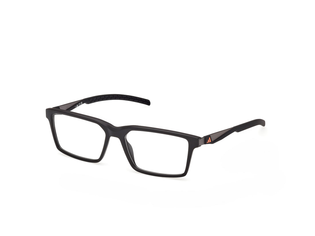 Prescription glasses adidas sport sp5109 002 negro rectangular masculino size 55mm - Main view