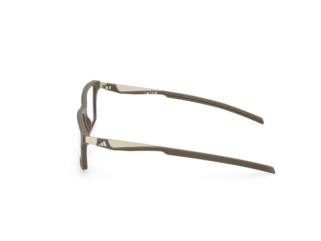 Prescription glasses adidas sport sp5109 049 marron rectangular masculino size 55mm - Detailed view