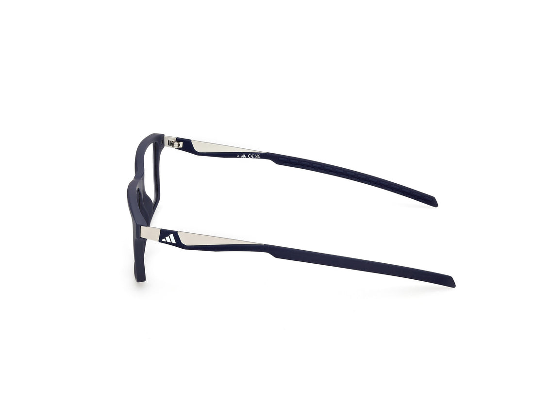 Prescription glasses adidas sport sp5109 091 azul rectangular masculino size 55mm - Detailed view