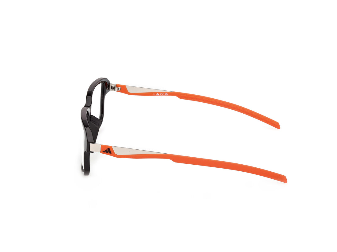 Prescription glasses adidas sport sp5114-h 001 negro rectangular masculino size 57mm - Detailed view