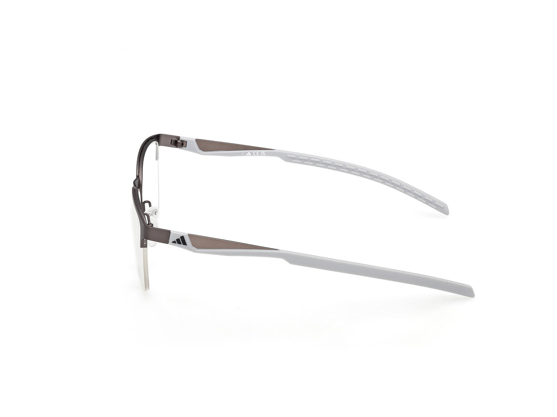 Prescription glasses adidas sport sp5121 009 plateado browline masculino size 53mm - Detailed view