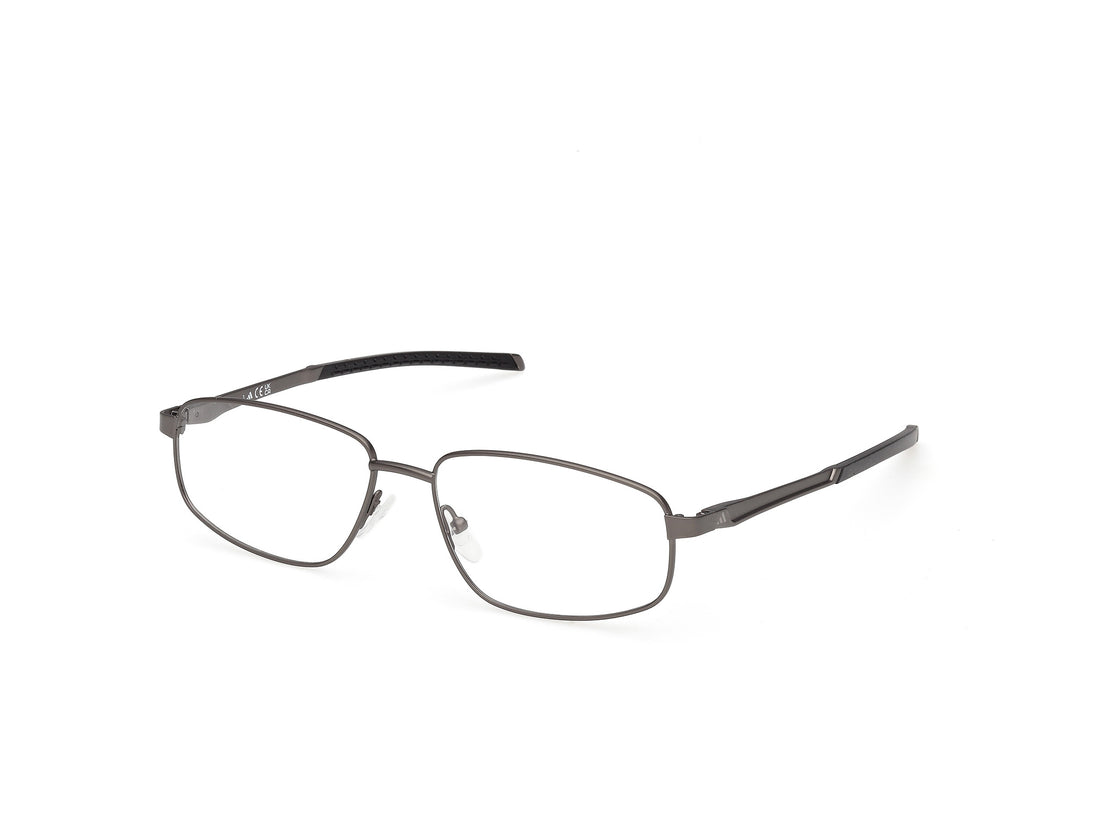 Prescription glasses adidas sport sp5128 009 plateado rectangular masculino size 57mm - Main view