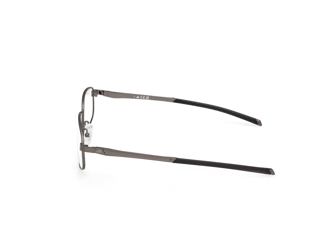 Prescription glasses adidas sport sp5128 009 plateado rectangular masculino size 57mm - Detailed view