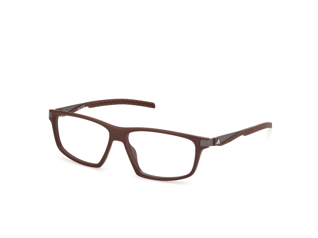 Brillen adidas sport sp5137 049 marron rectangular masculino größe 57mm - Hauptansicht