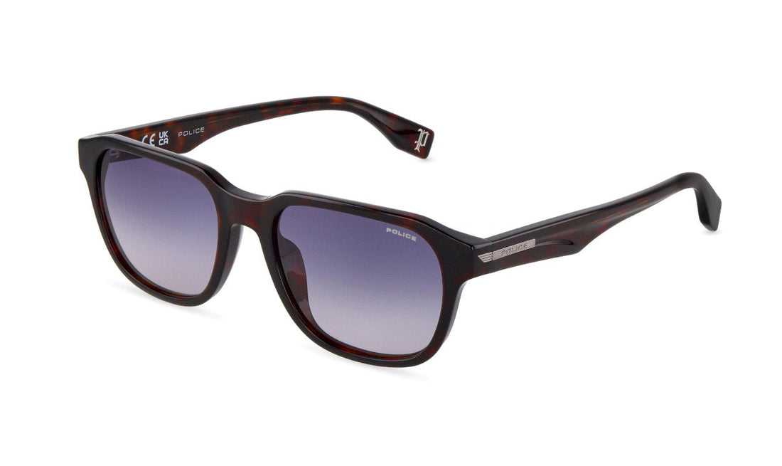 Sonnenbrillen police splu67 0722 havana square masculino größe 55mm - Hauptansicht