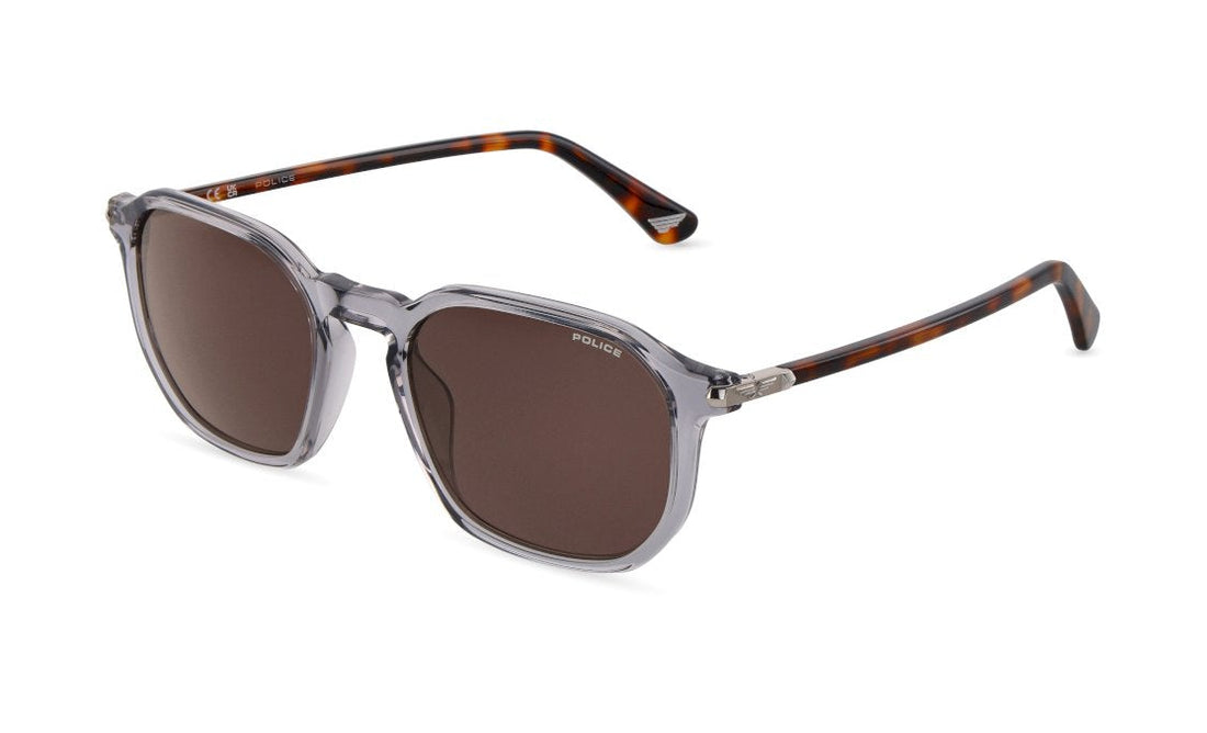 Sonnenbrillen police splu69 04g0 gris geometric masculino größe 53mm - Hauptansicht