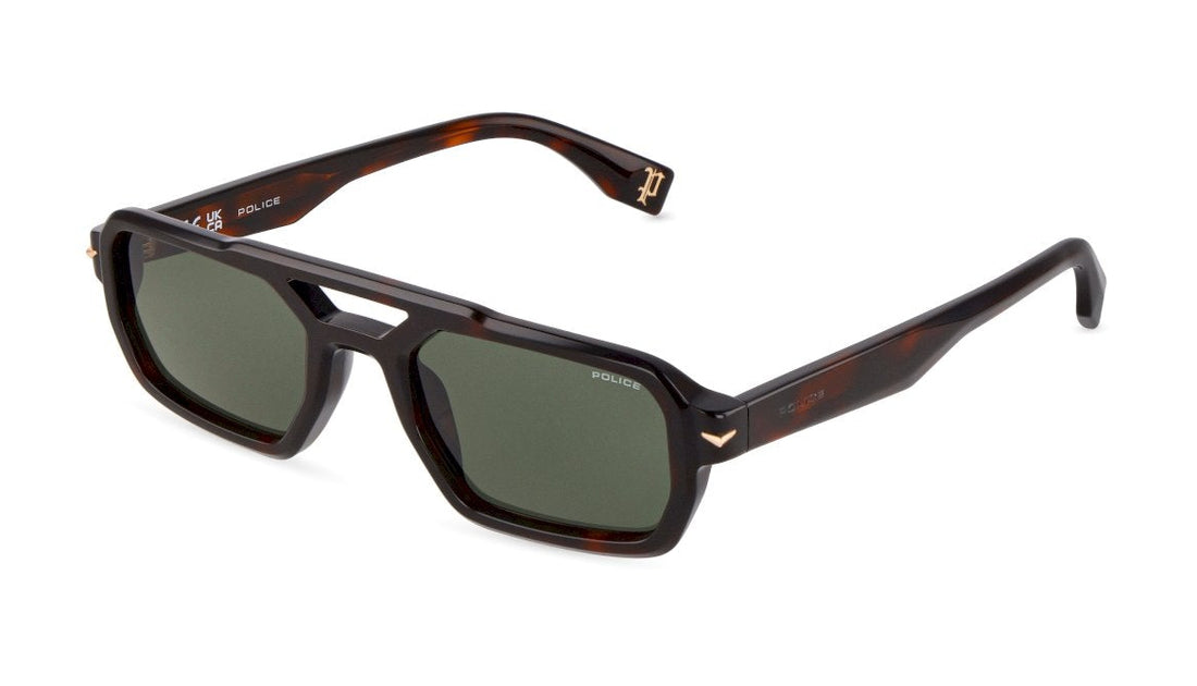 Sonnenbrillen police splu71 01ay havana geometric masculino größe 53mm - Hauptansicht