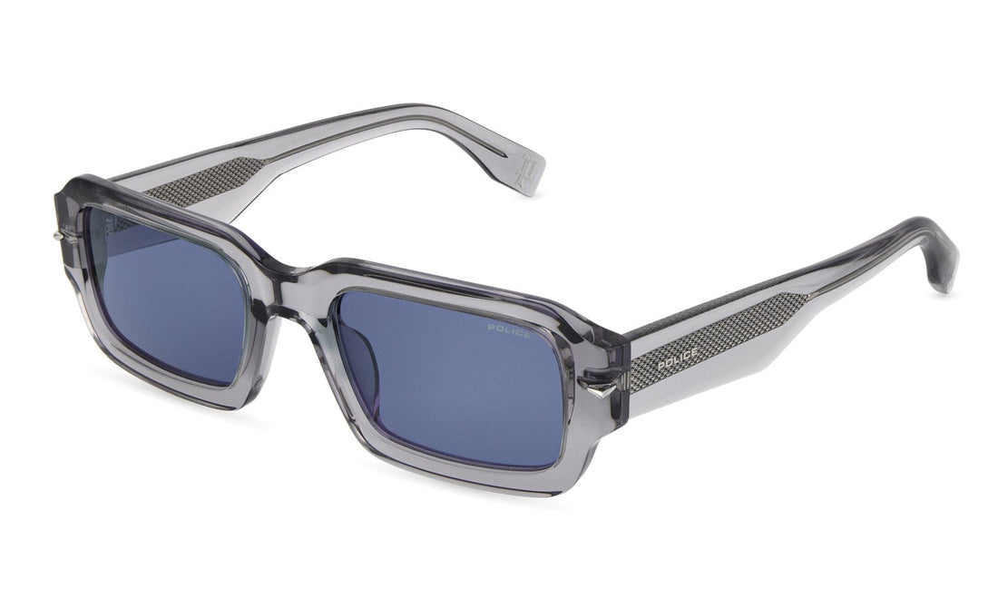 Óculos de sol police splu72e 04g0 gris square masculino tamanho 54mm - Vista principal