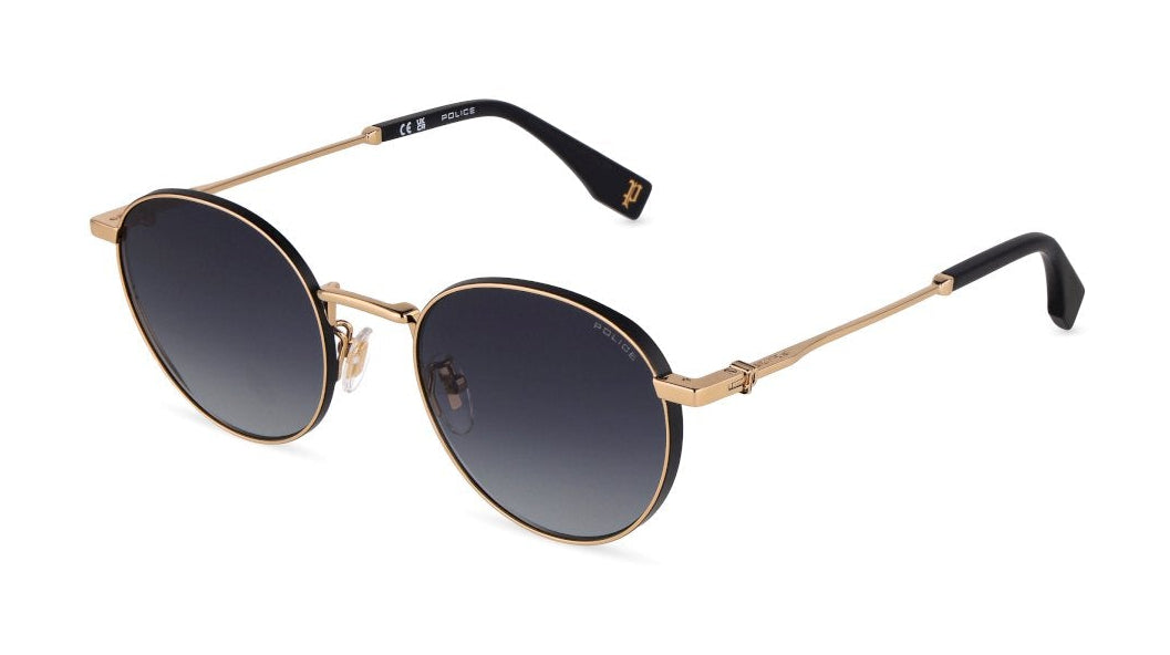 Óculos de sol police splu73 0302 dorado pantos masculino tamanho 52mm - Vista principal