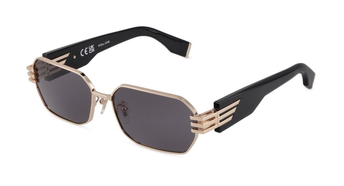 Óculos de sol police splu79 0300 dorado geometric masculino tamanho 59mm - Vista principal
