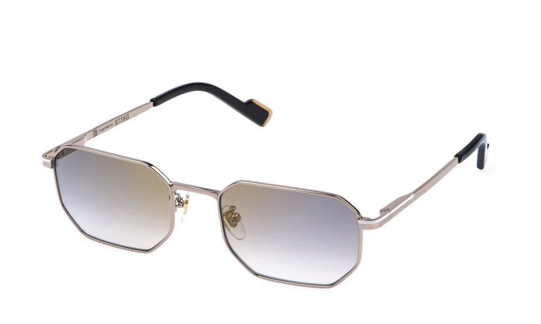 Sonnenbrillen sting sst581 2a8g gris geometric masculino größe 55mm - Hauptansicht