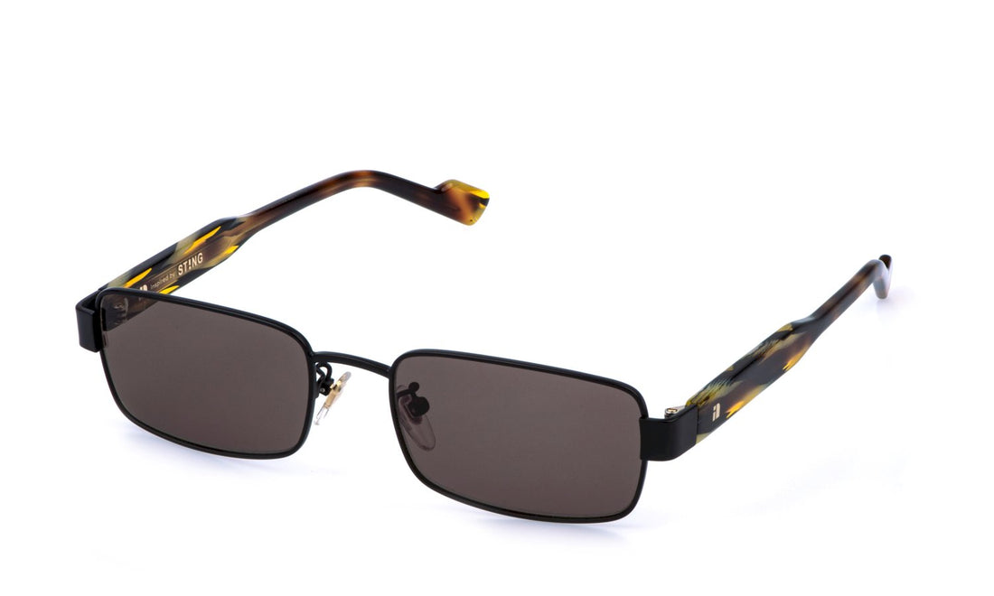 Óculos de sol sting sst600 0531 negro square unisex tamanho 54mm - Vista principal