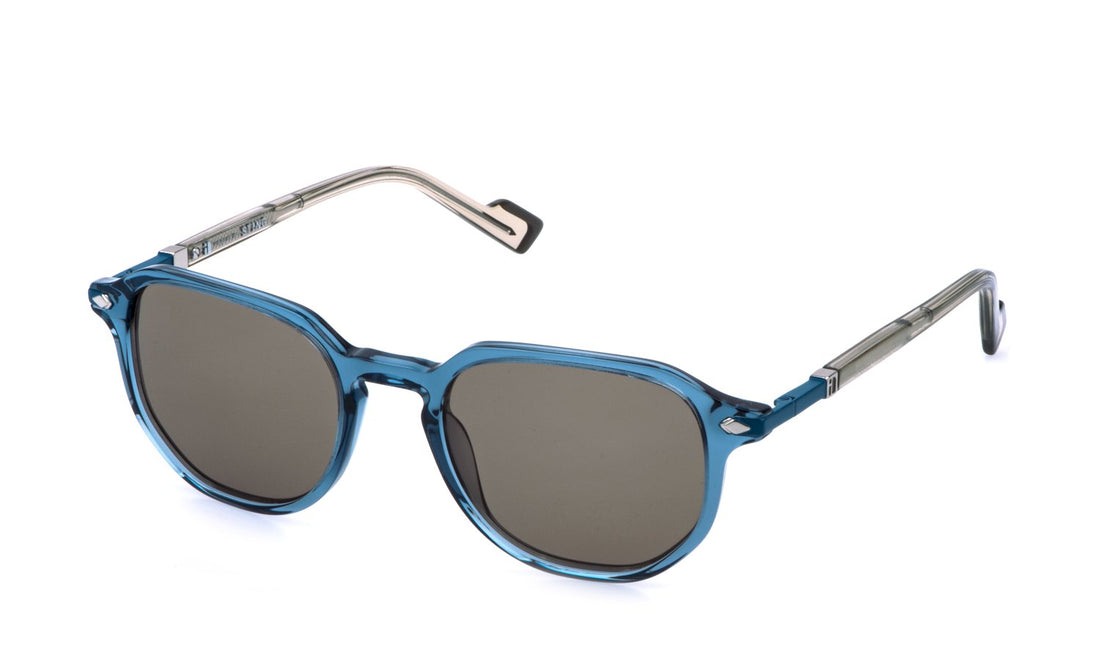 Óculos de sol sting sst601 t31y azul pantos masculino tamanho 51mm - Vista principal