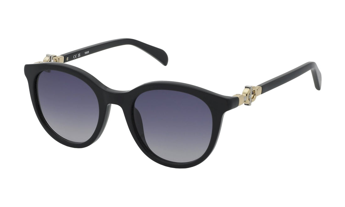 Óculos de sol tous stoc73 0700 negro square femenino tamanho 50mm - Vista principal