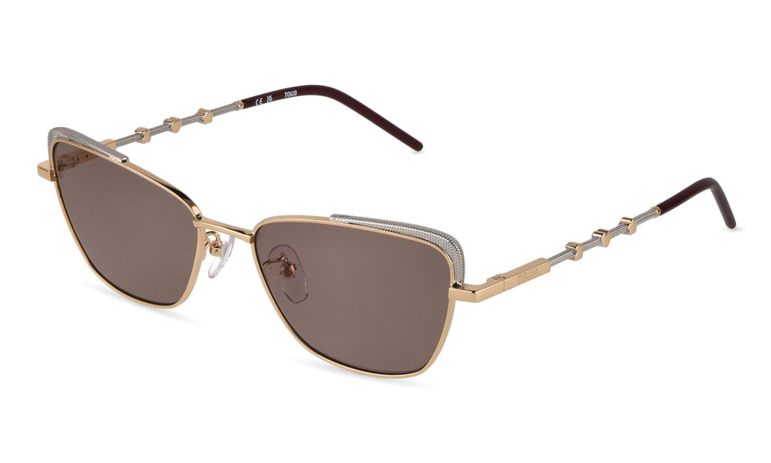 Zonnebrillen tous stod55 0340 dorado butterfly femenino maat 55mm - Hoofdaanzicht