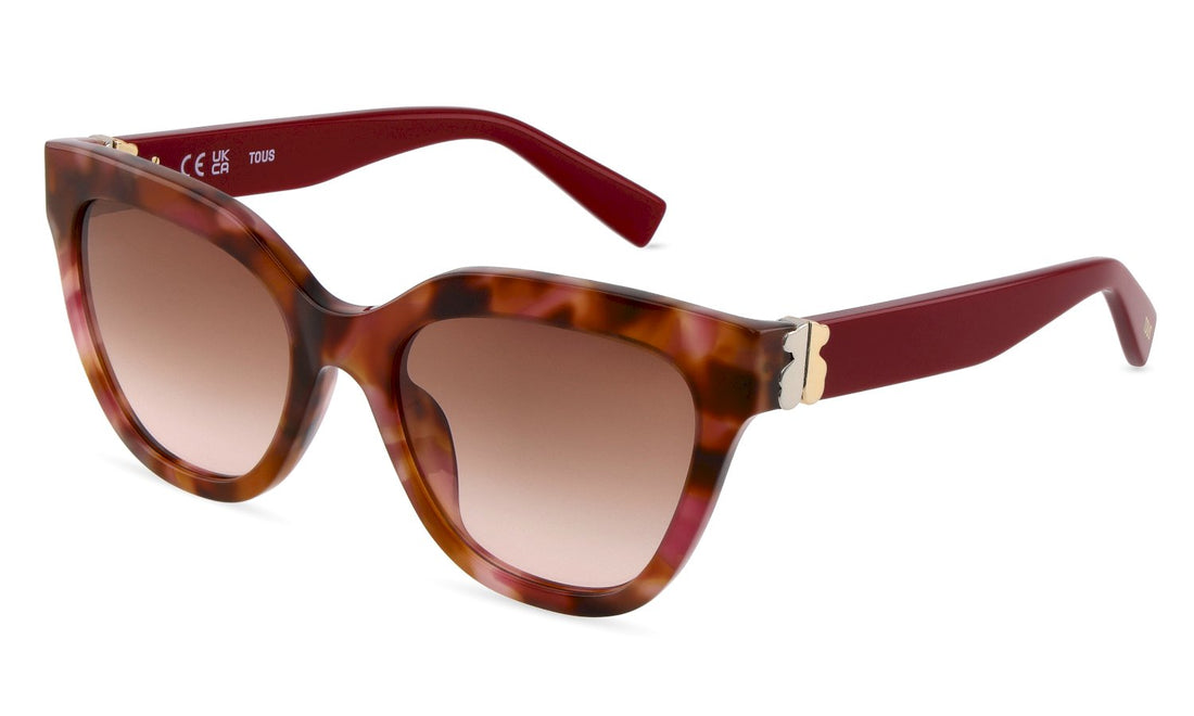 Óculos de sol tous stod63 01gq marron square femenino tamanho 54mm - Vista principal