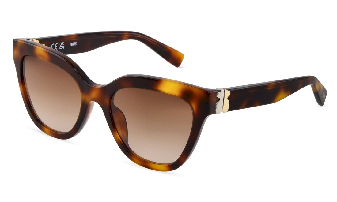 Óculos de sol tous stod63 0752 havana square femenino tamanho 54mm - Vista principal
