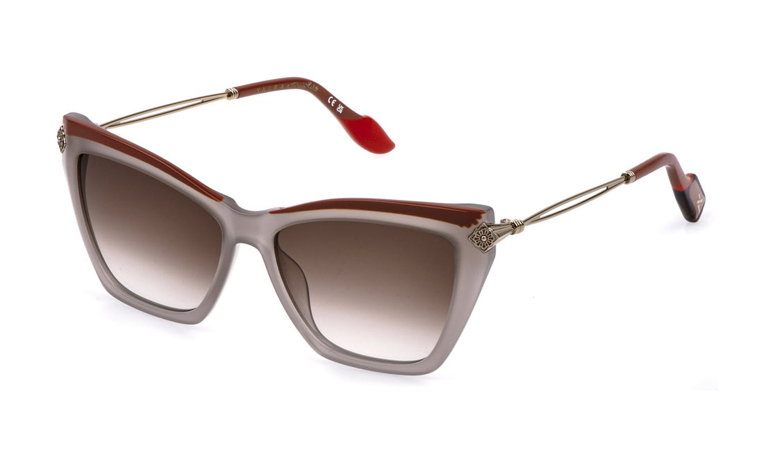 Occhiali da sole yalea sya251v 09xa beige geometric femenino taglia 56mm - Vista principale