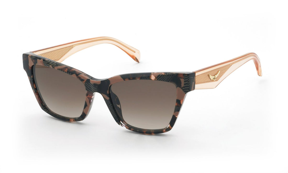 Sonnenbrillen zadig&voltaire szv470 0agk rosa cat eye femenino größe 53mm - Hauptansicht