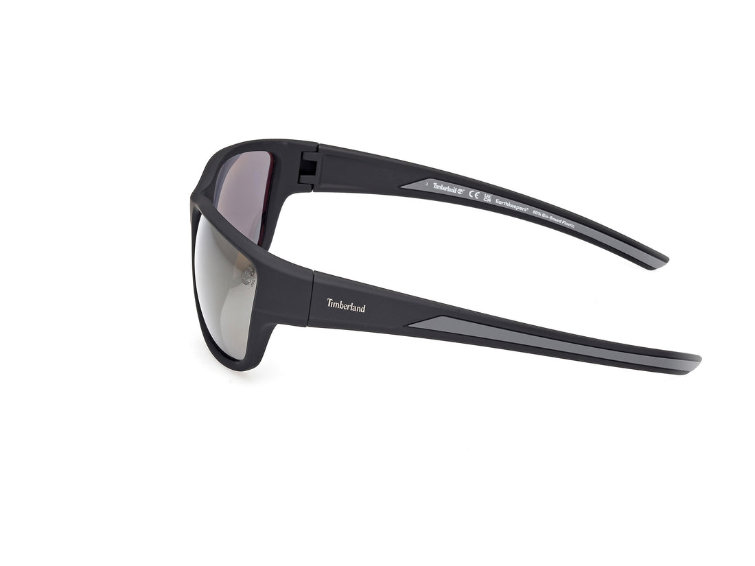 Óculos de sol timberland tb00023 02d rectangular masculino tamanho 60mm - Vista de detalhe