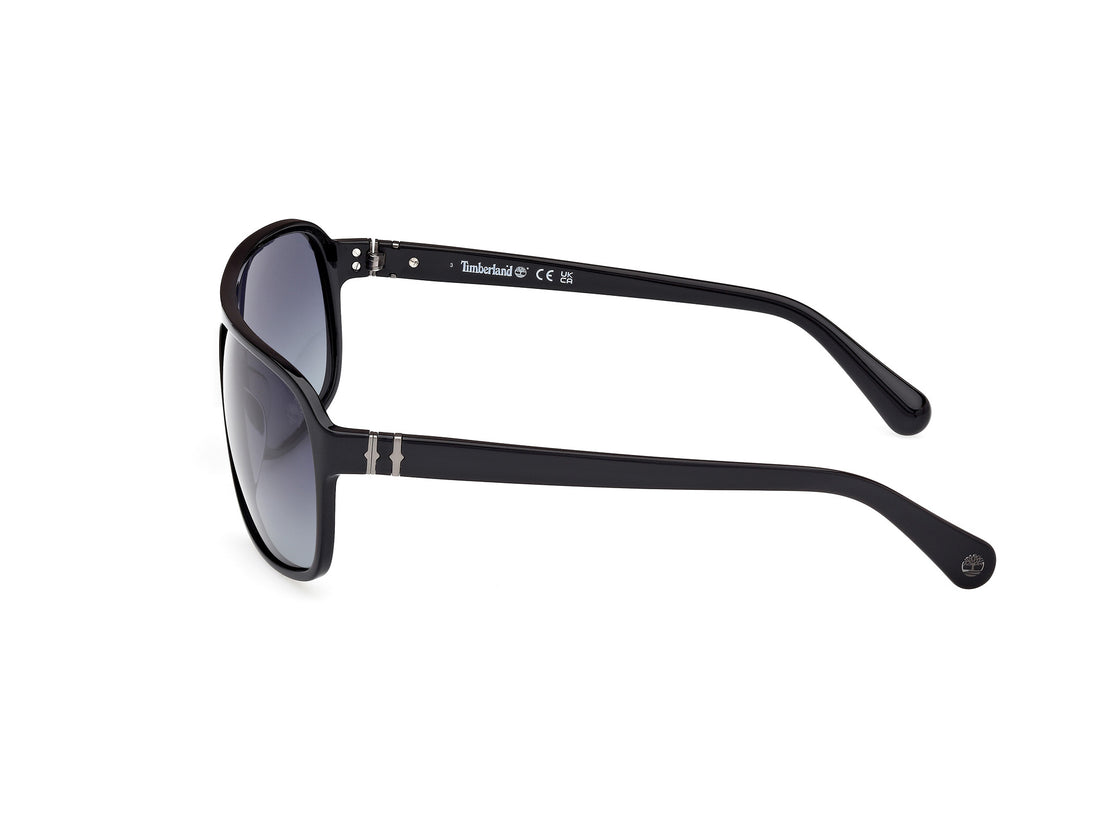 Óculos de sol timberland tb00031 01d navigator masculino tamanho 65mm - Vista de detalhe