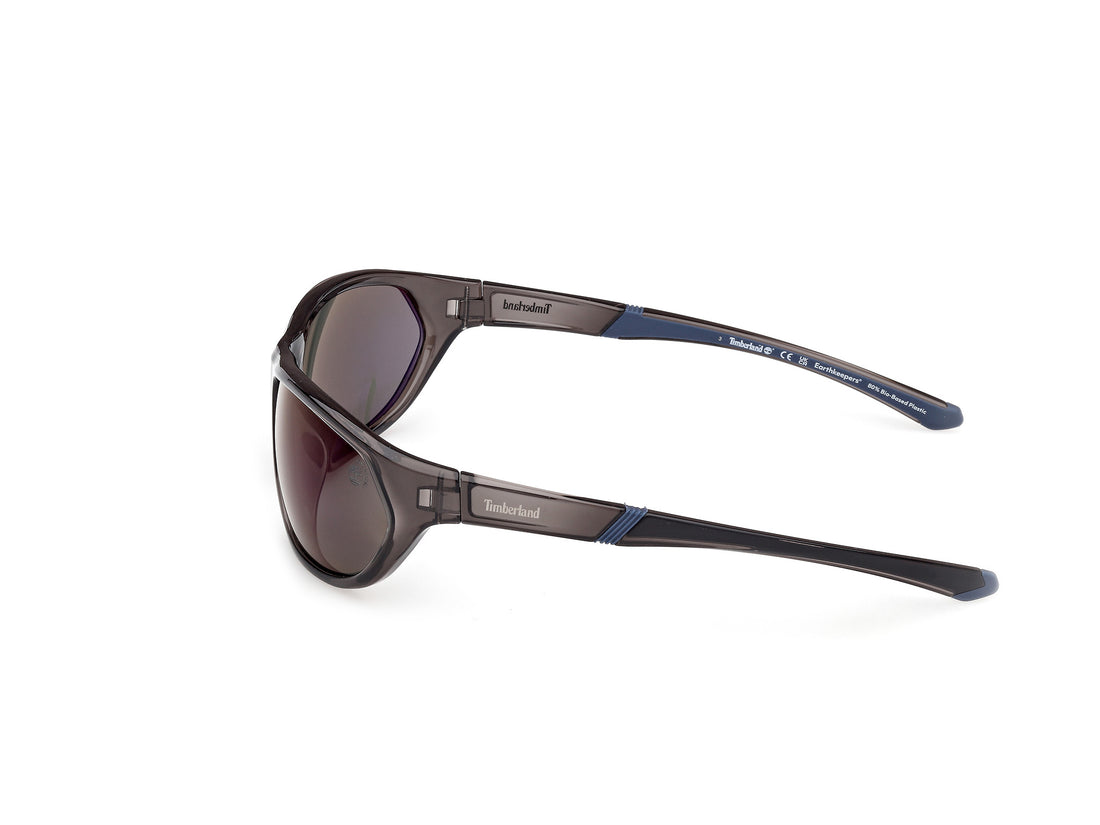 Óculos de sol timberland tb00035 05d negro rectangular masculino tamanho 67mm - Vista de detalhe