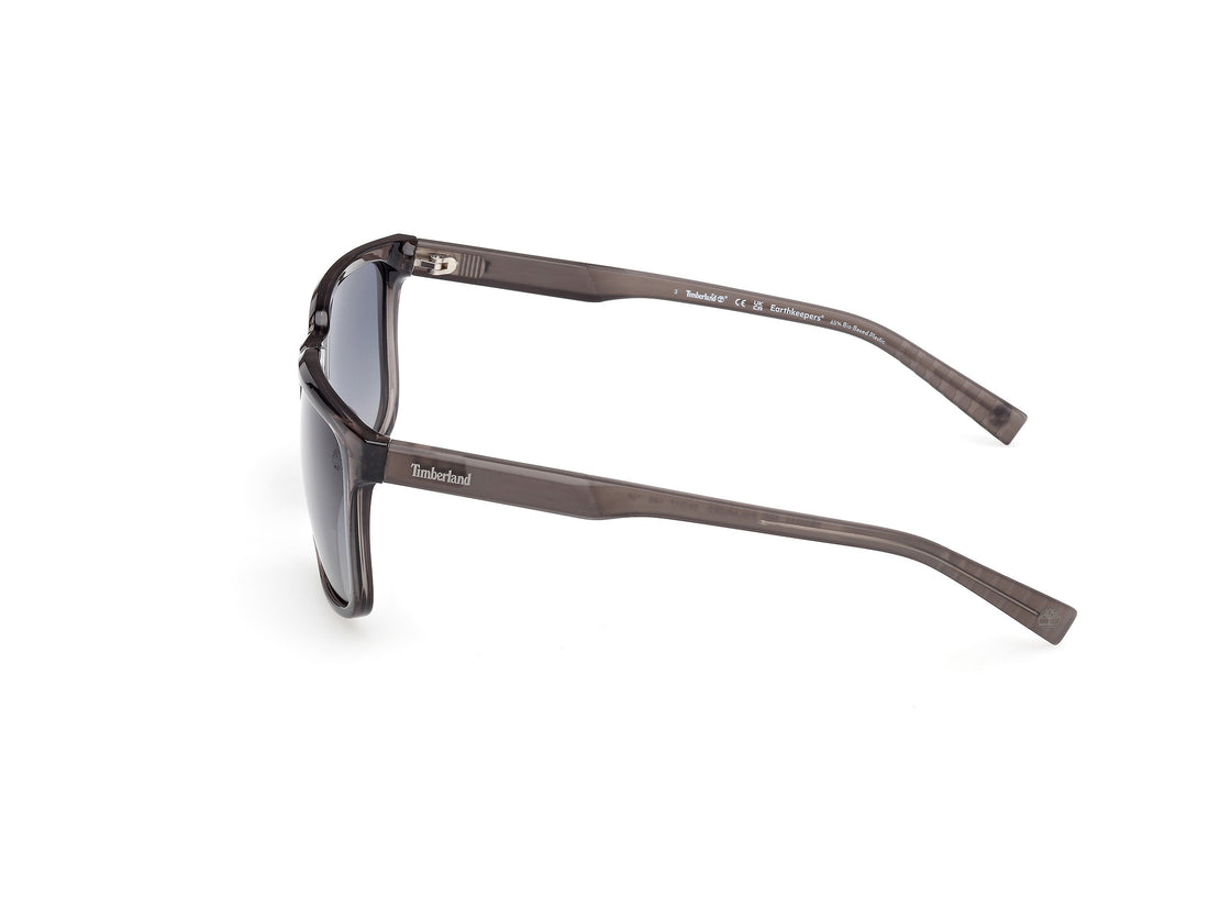 Óculos de sol timberland tb00037 20d gris square masculino tamanho 59mm - Vista de detalhe