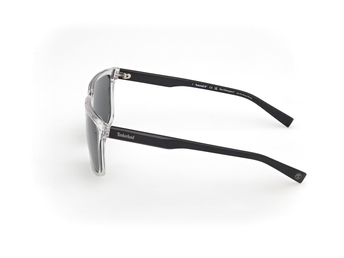 Óculos de sol timberland tb00037 26r transparente square masculino tamanho 59mm - Vista de detalhe