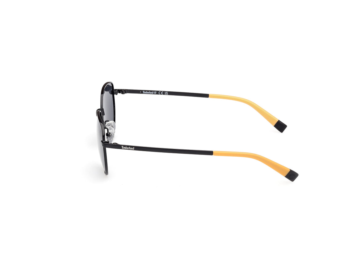 Óculos de sol timberland tb00048 01d negro round infantil tamanho 53mm - Vista de detalhe