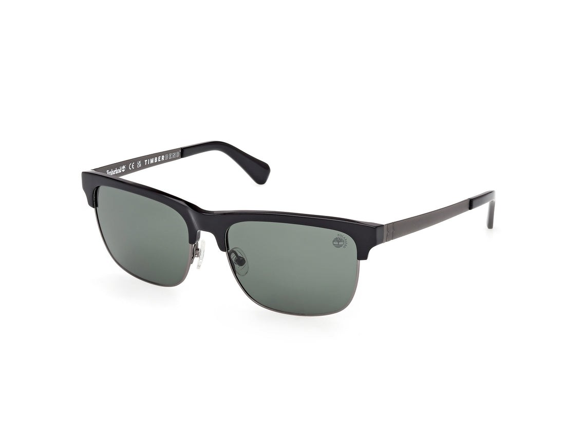 Óculos de sol timberland tb00063 01r negro rectangular masculino tamanho 60mm - Vista principal