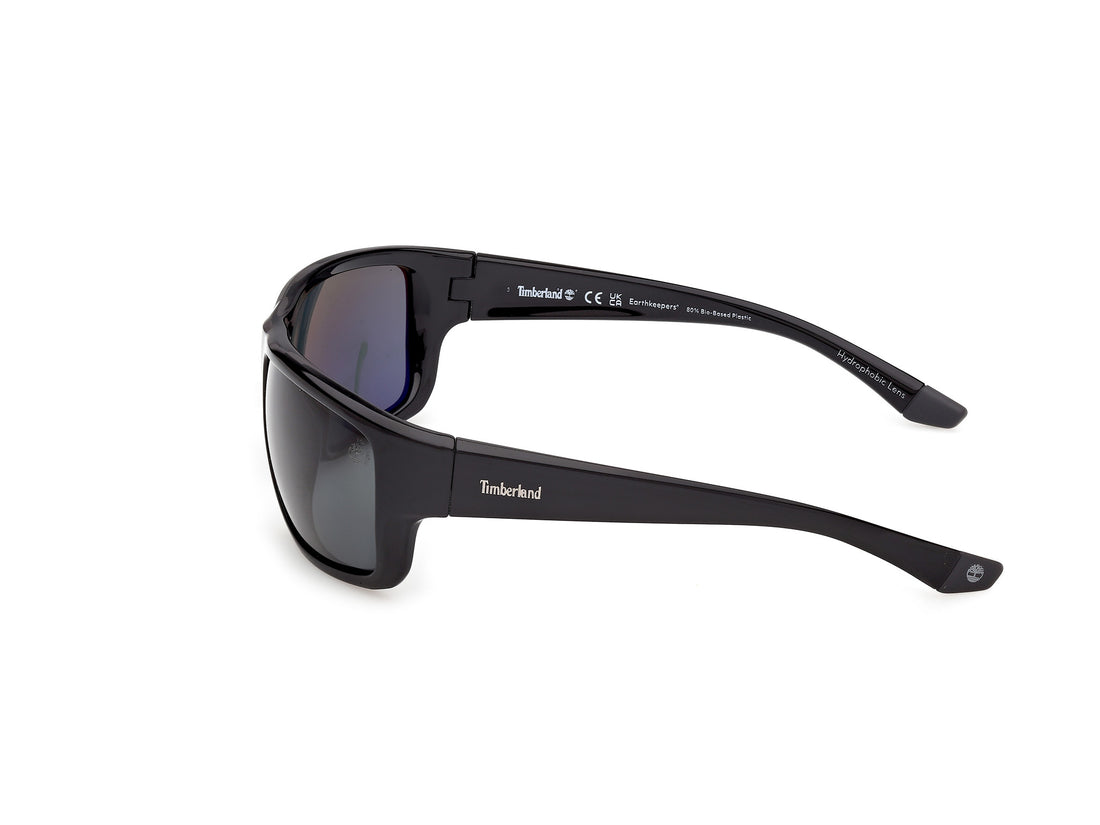 Gafas de sol timberland tb00067 01d negro rectangular masculino talla 65mm - Vista de detalle